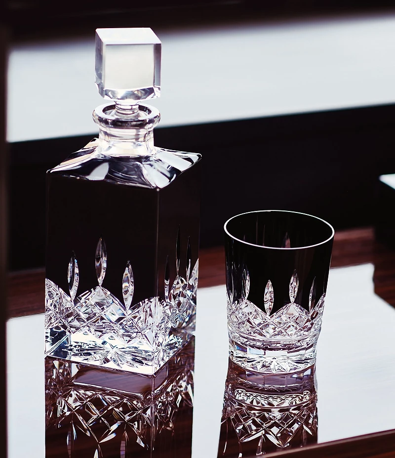Waterford Lismore Black Double Old Fashioned, Set of 2