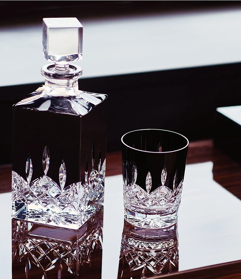 Waterford Lismore Black Square Decanter 24floz