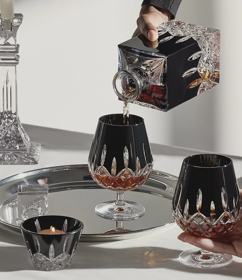 Waterford Lismore Black Square Decanter 24floz