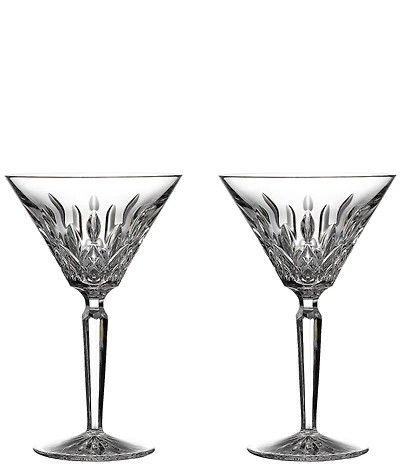 Waterford Lismore Martini Glass 7floz, Set of 2
