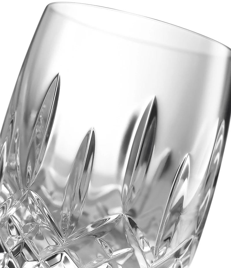 Waterford Connoisseur Lismore Round Double Old Fashion, 6-oz, Set of 2
