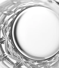 Waterford Connoisseur Lismore Straight Double Old Fashion 6-oz, Set of 2