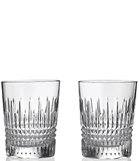 Waterford Lismore Diamond Double Old Fashioned Glass, 10.5-oz, Set of 2