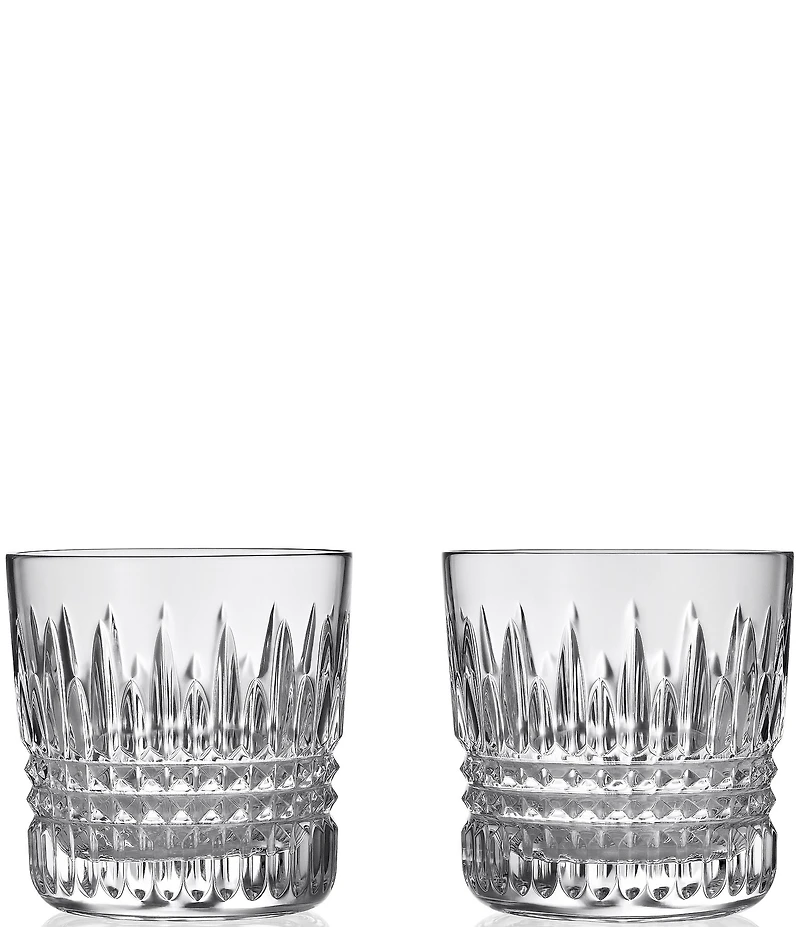 Waterford Lismore Diamond Double Old Fashion, Set of 2