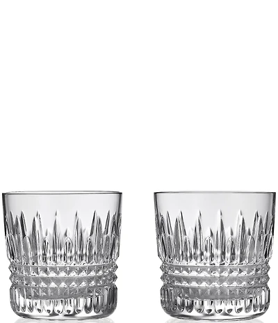 Waterford Lismore Diamond Double Old Fashion, Set of 2