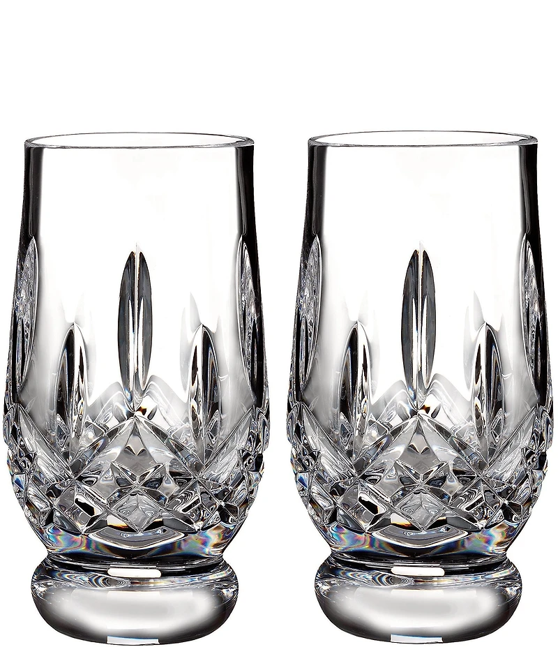Waterford Connoisseur Lismore Footed Tasting Tumbler 6floz, Set of 2