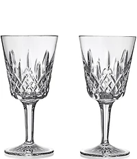 Waterford Lismore Goblet Glasses, Set of 2