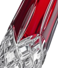 Waterford Lismore Red Bud Vase, 7in