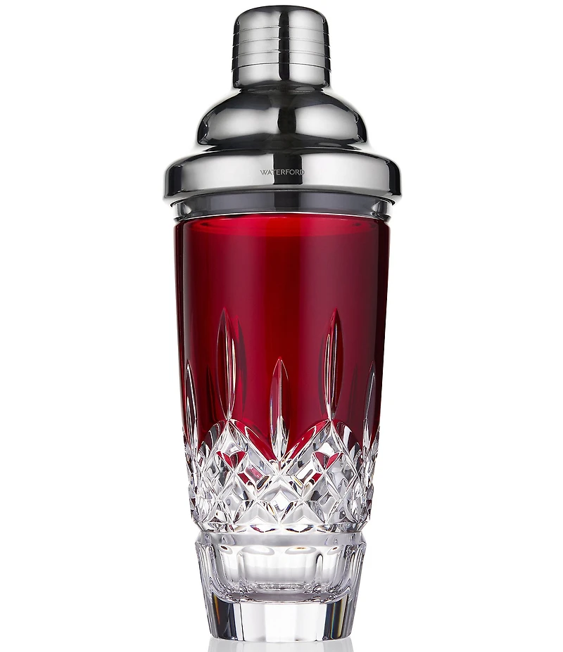 Waterford Lismore Red Cocktail Shaker