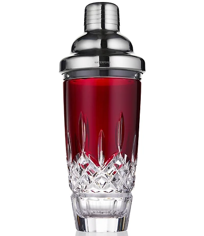 Waterford Lismore Red Cocktail Shaker