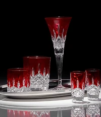 Waterford Lismore Red Double Old Fashioned 12.5floz, Set of 2