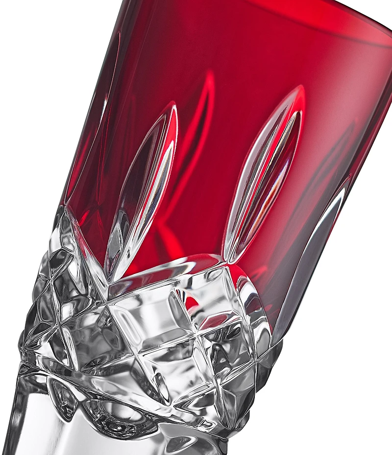 Waterford Lismore Red Shot Glass 1.5oz, Set of 4