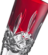 Waterford Lismore Red Shot Glass 1.5oz, Set of 4