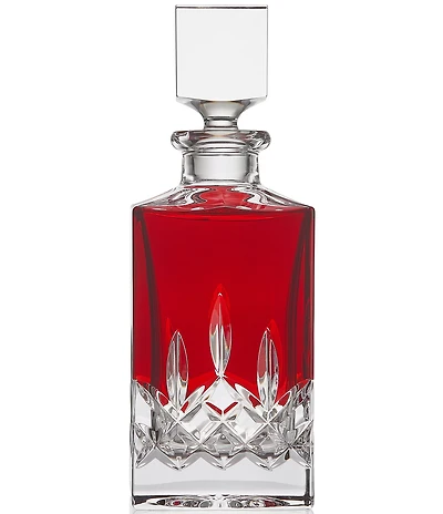 Waterford Lismore Red Square Decanter, 24-oz.