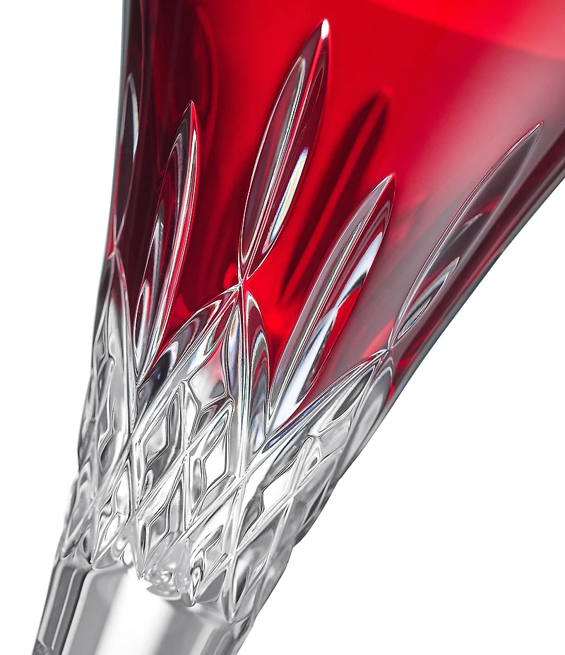 Waterford Lismore Red Toasting Flute 5.5oz, Set of 2