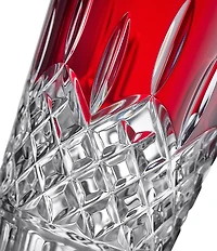 Waterford Lismore Red Vase, 10in