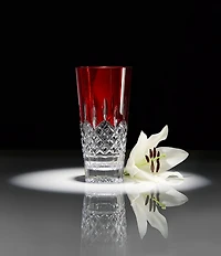 Waterford Lismore Red Vase, 10in