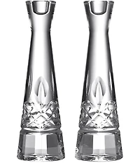 Waterford Lismore Round Candlesticks, Set of 2