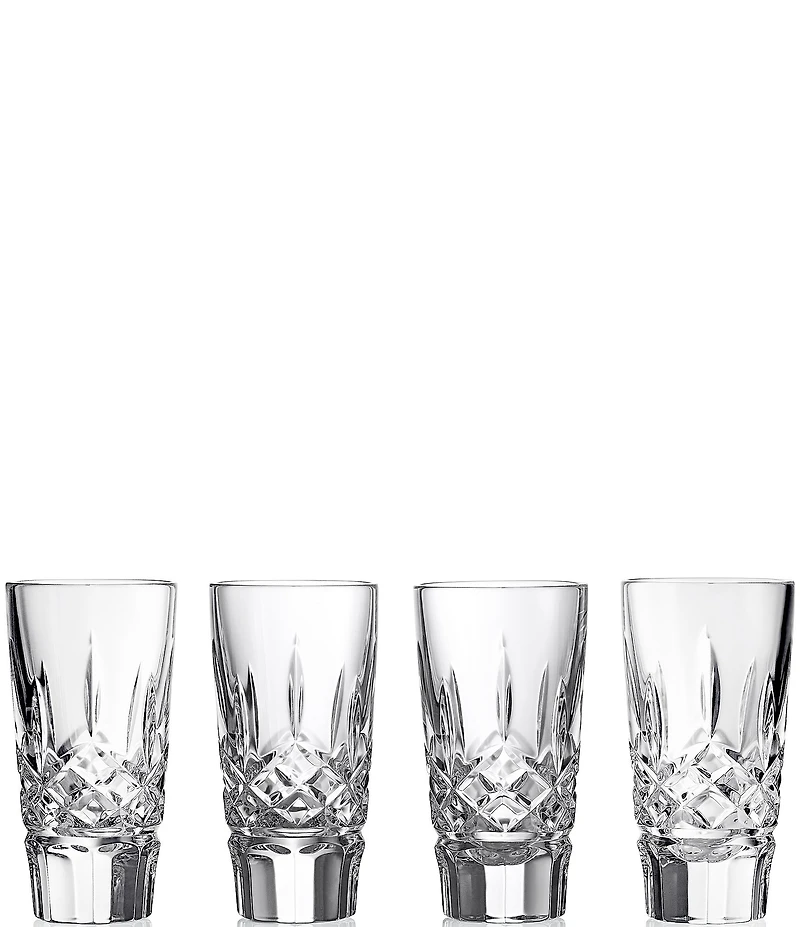 Waterford Lismore Shot Glasses, Set of 4