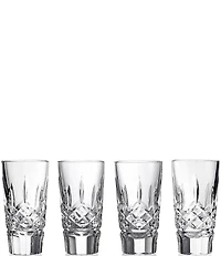 Waterford Lismore Shot Glasses, Set of 4