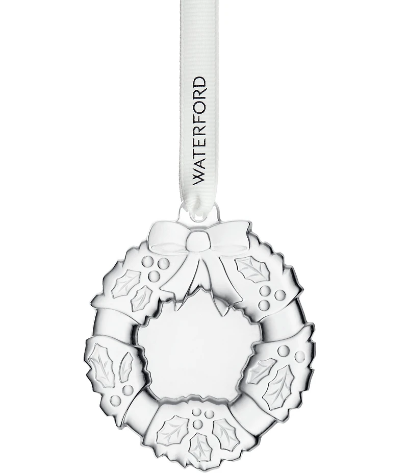 Waterford Mini Wreath Crystal Ornament