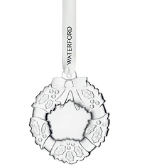 Waterford Mini Wreath Crystal Ornament