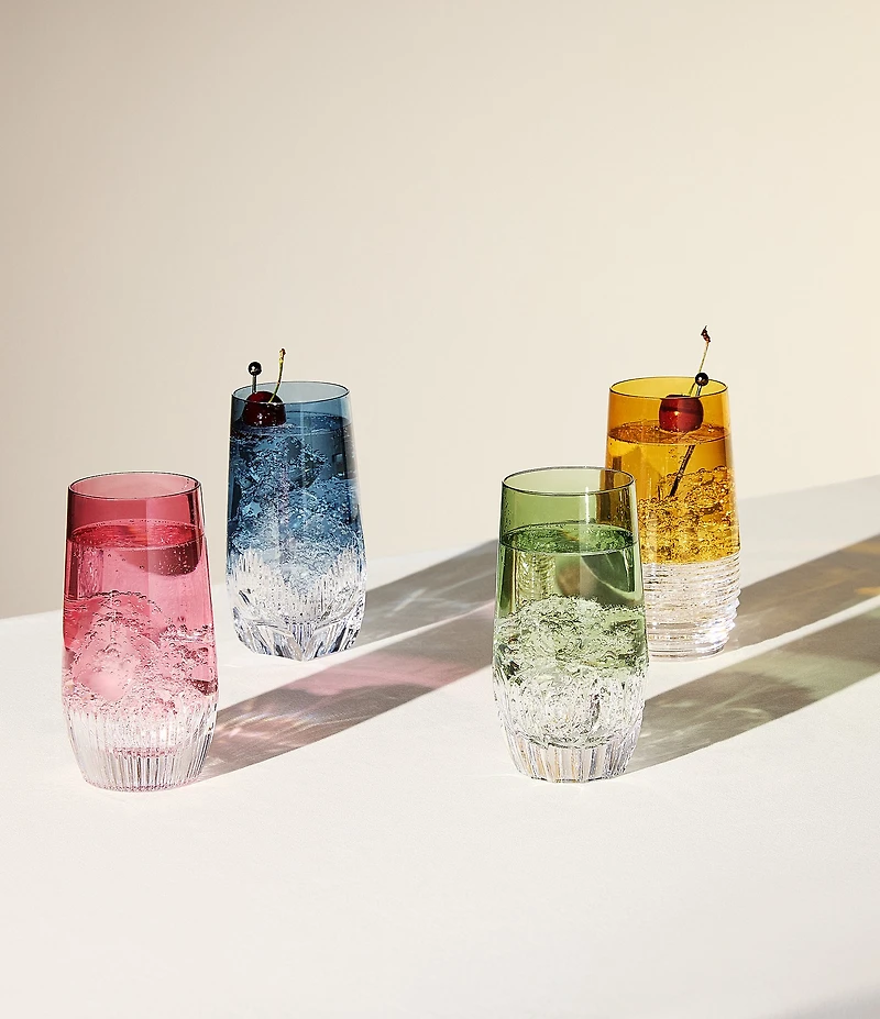 Waterford Mixology Colour Highball Glasses, Set of 4
