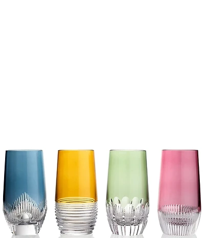 Waterford Mixology Colour Highball Glasses, Set of 4