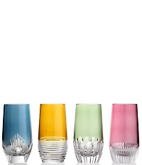 Waterford Mixology Colour Highball Glasses, Set of 4