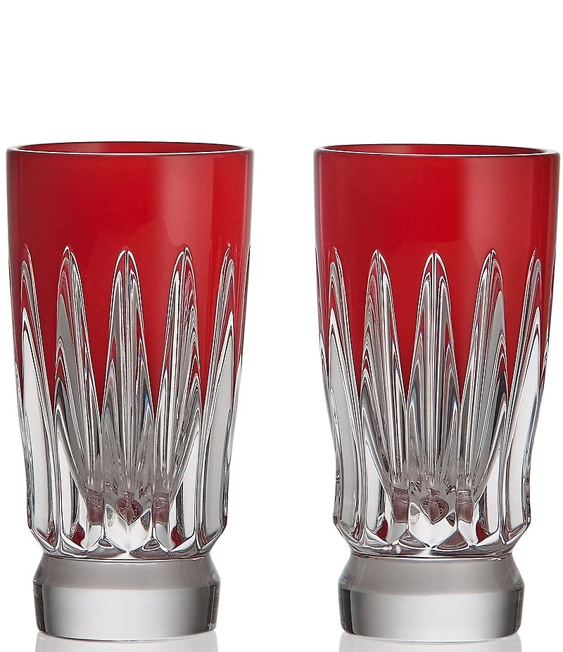 Waterford New Year Shot Glasses Firework, Set of 2