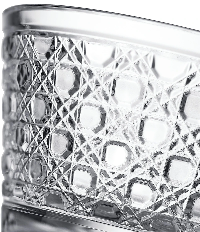 Waterford Opulence Irish Basket Weave Crystal Bowl