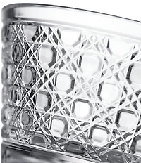 Waterford Opulence Irish Basket Weave Crystal Bowl