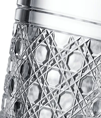 Waterford Opulence Irish Basket Weave Crystal Vase