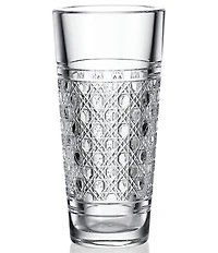 Waterford Opulence Irish Basket Weave Crystal Vase