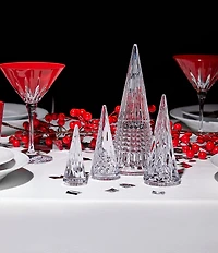 Waterford Crystal Standing Trees, Set of 3