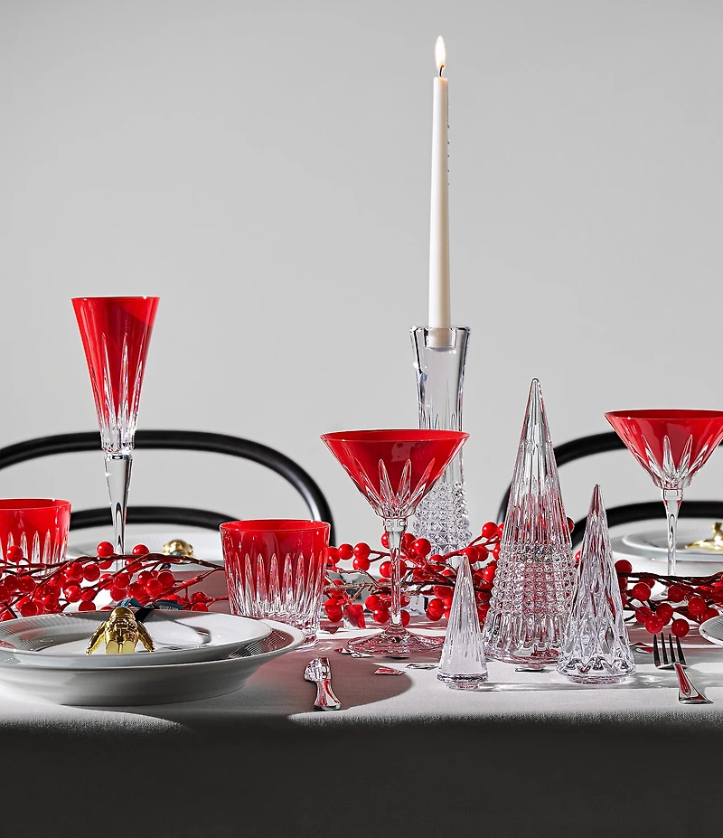 Waterford Crystal Standing Trees, Set of 3