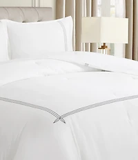 Waterford Sylph Embroidered Striped Mini Comforter Set