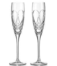 Waterford Wedding True Love Toasting Flute 7floz, Set of 2