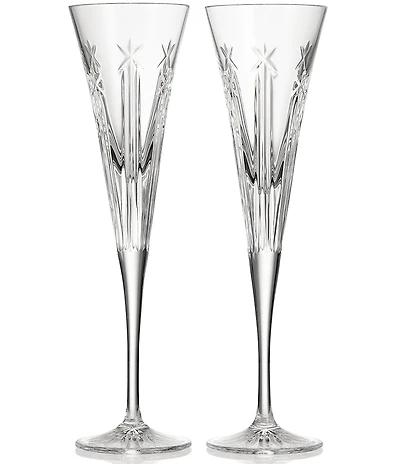 Waterford US250 Collection Crystal Flutes, Set of 2