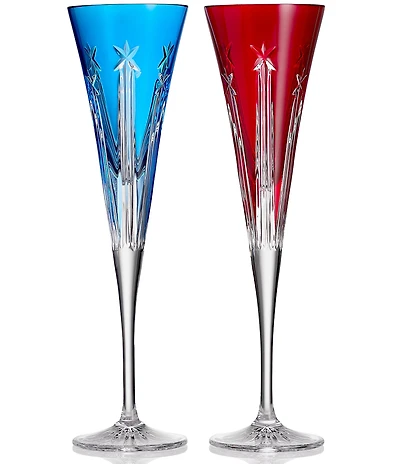 Waterford US250 Collection Flute Colour, Set of 2