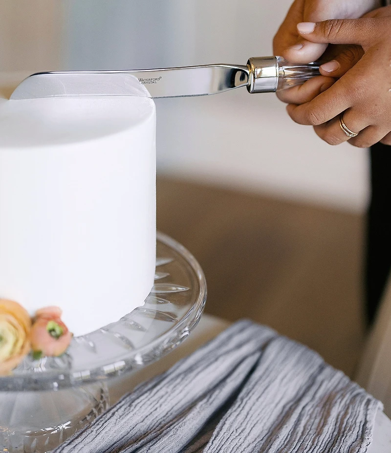 Waterford Wedding Stainless Cake Knife & Server Set