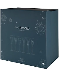 Waterford Winter Wonders Flutes, Set of 6