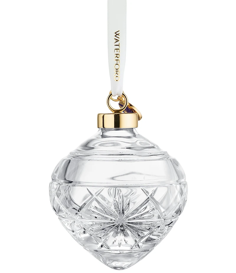 Waterford Winter Wonders Snowflakes Bauble Crystal Ornament