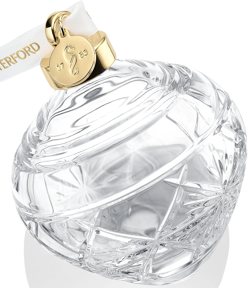 Waterford Winter Wonders Snowflakes Bauble Crystal Ornament