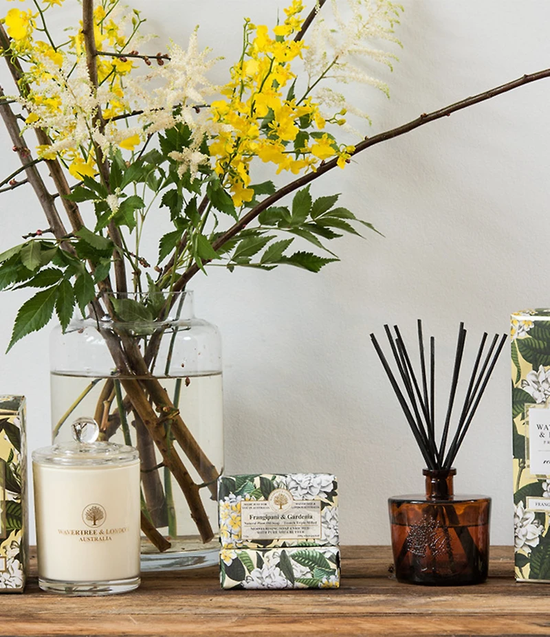 Wavertree & London Frangipani & Gardenia Candle, 11.6 oz.