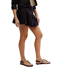 We The Free Free People Roselle High Rise Denim Mini Skirt