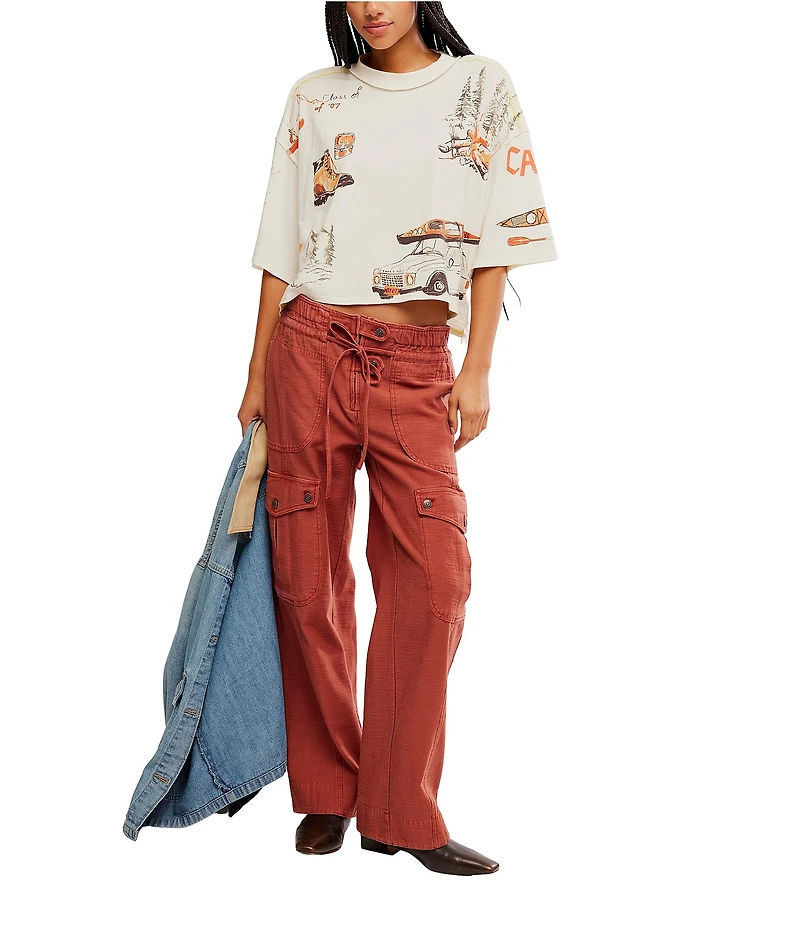 We The Free Mountain View Crew Neck Short Sleeve Graphic Tee
