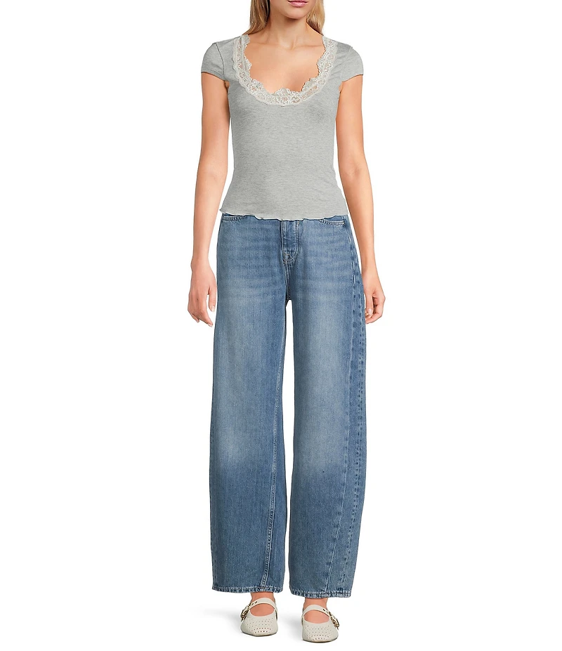 We The Free Truro Baggy Puddle High-Rise Denim Jeans