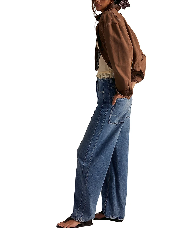 We The Free Truro Baggy Puddle High-Rise Denim Jeans