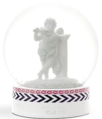 Wedgwood Christmas Cherub Snow Globe
